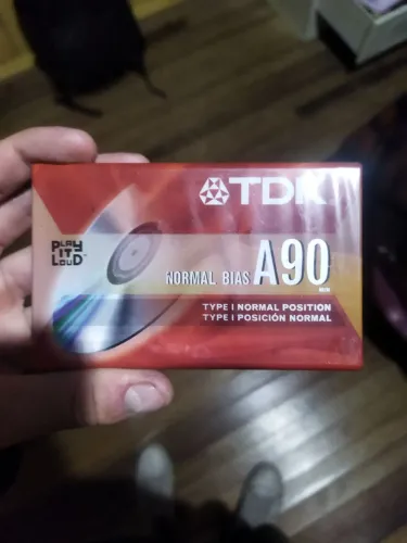 RELÍQUIA! Fita Cassete TDK LACRADA!