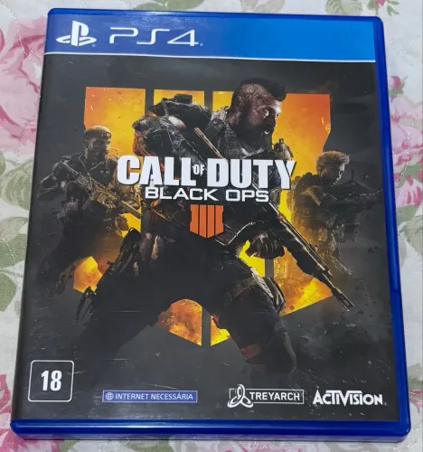 Call of Duty Black ops IIII PS4 - Usado pouco 