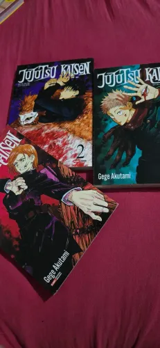 Manga - Jujutsu kaisen 1,2 e 3