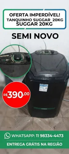 Tanquinho sugar 20 kg Seme novo