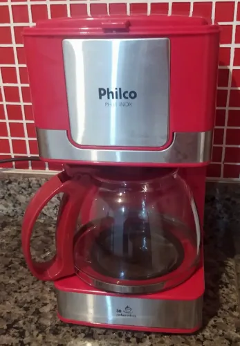 Cafeteira Philco PH31 30 xícaras vermelha