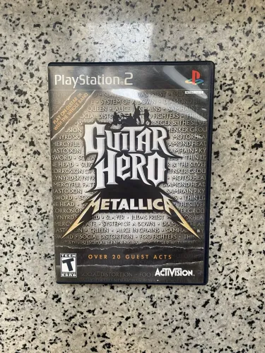 Guitar Hero Metallica PS2 Original - Excelente Estado