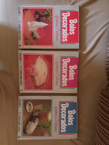 Bolos decorados 3 volumes