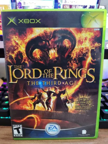 Lords of the Rings The Third Age xbox classico original