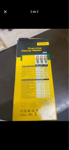 Fluke 325. Multímetro Amperímetro