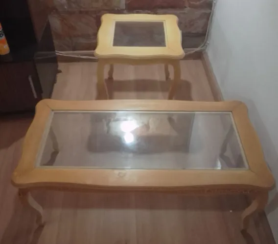 Mesa de centro e canto 