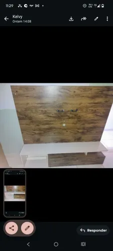 Suporte para tv e raquer