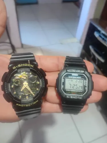 Relógios g shock original 400 cada um relógio semi novo aprova d água