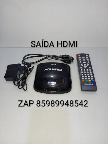 Conversor Digital SAÍDA HDMI Aquário Completo Pronto Para Uso 