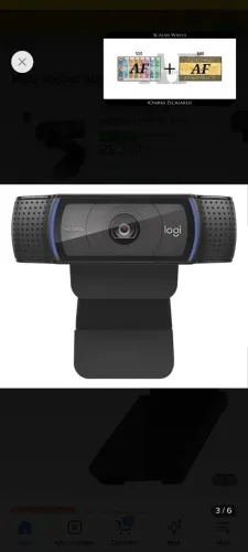 Webcam logitech c920 1080p hd