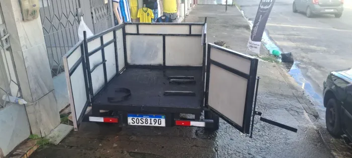 Carroça emplacada pronta pra transferir 