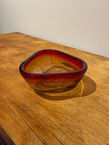 Tigela em cristal Murano