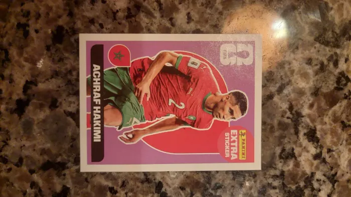 Figurinha legend original base do hakimi de 2026