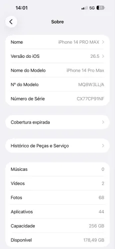 iPhone 14 Pro Max 256gb