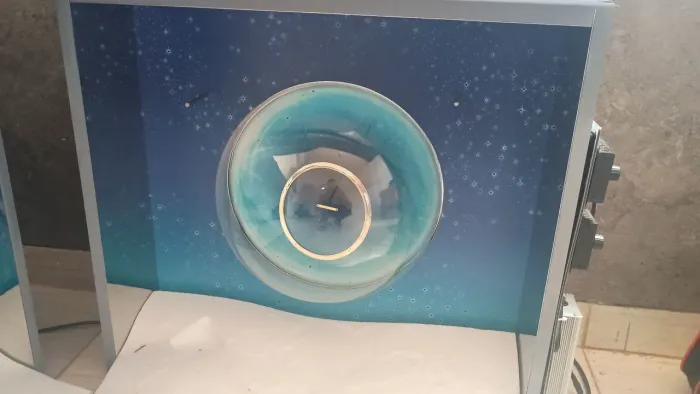 Painel de decorações com leds