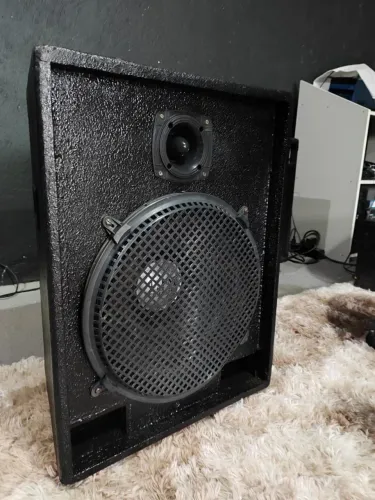 ?Caixa Passiva 15" + Super Tweeter ETM (8 Ohms) - Entrada P10