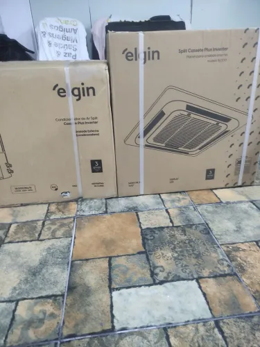 Condensadora (unidade externa) Elgin K7 plus inverter 18.000 BTUs+ brinde Split K7