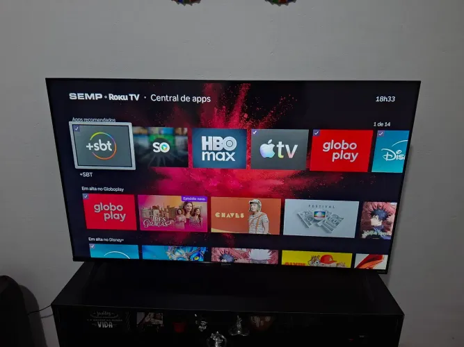 Tv SEMP 43 polegadas RoKu 