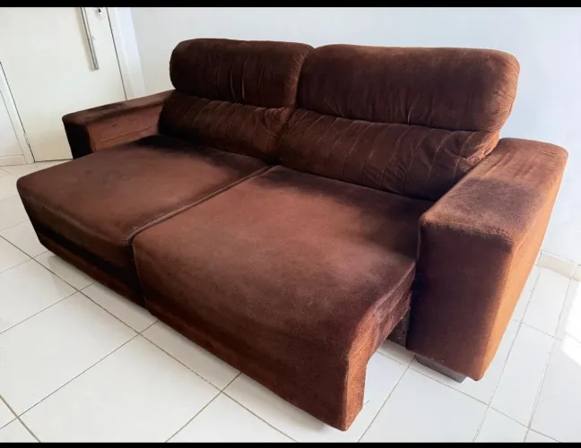 VENDO SOFÁ RETRÁTIL 3 LUGARES 