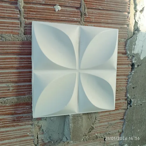 Placas de gesso 3d