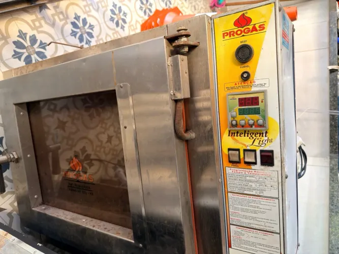 Forno Industrial Progás a Gás em Inox - R$ 1.800 ou Troco por Menor