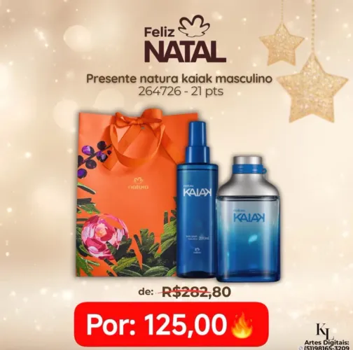 PROMOÇÃO PERFUME KAIAK