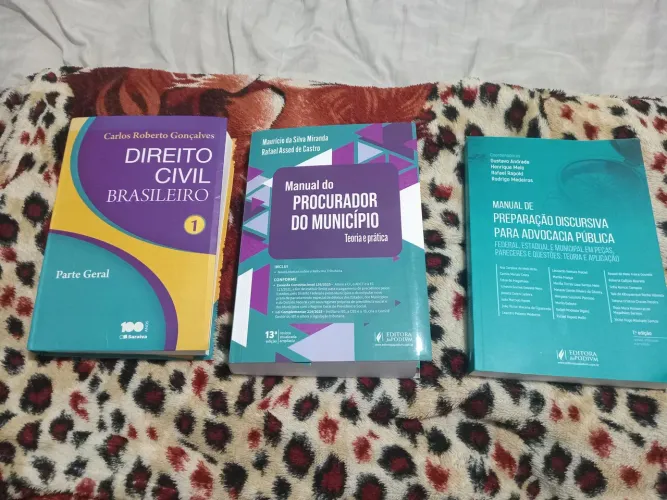 Livros de Direito preparação para advocacia pública 