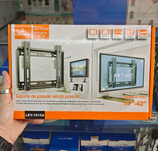 Suporte de Parede p/ TV 14 a 40" - NOVO 
