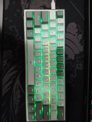 Teclado redragon mecânico rgb 