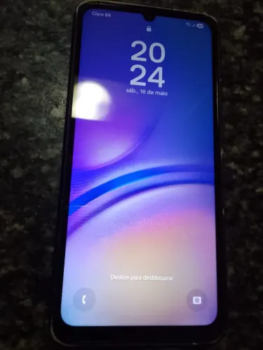 A05 Samsung 128GB com Capinha e Carregador Turbo 