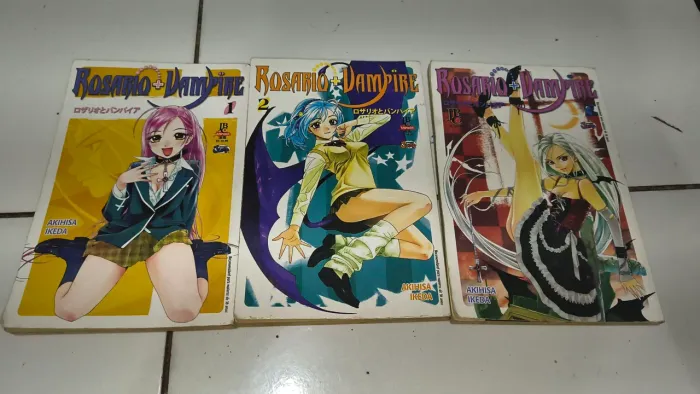 rosario + vampire 3 volumes