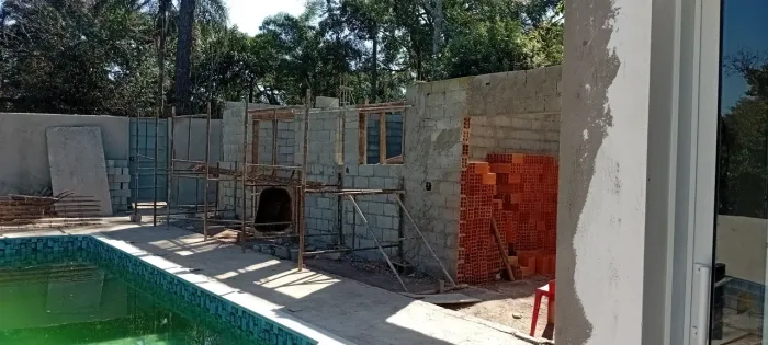 Ampliação, casa de chácara!