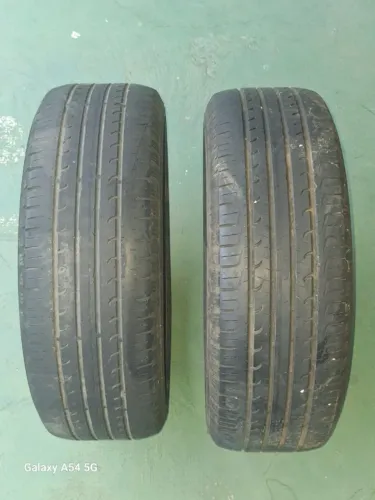 Pneu 215/60/17 Goodyear Efficient Grip SUV usado original Piracicaba SP