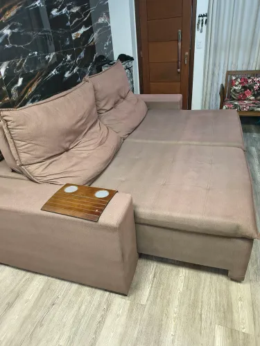 Sofá com extensão
