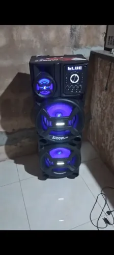Caixa Amplificadora Amvox 2200W RMS Bluetooth