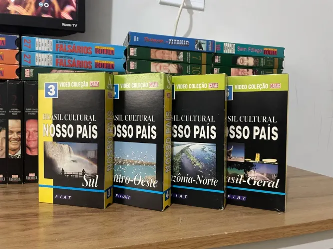Coleção VHS Brasil Cultural: Nosso País (Caras / Fiat) - Documentários Originais
