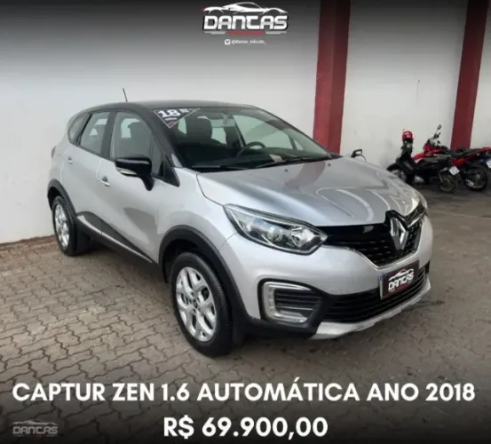 Renault Captur Zen 1.6 16V Flex 5P Aut. 2018