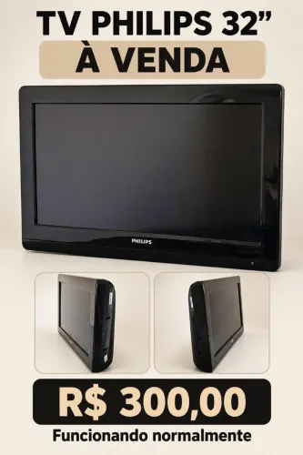 TV plasma 32 polegadas