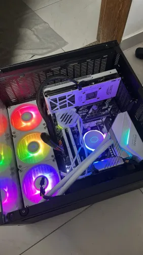 PC Gamer Ryzen 7 5800X3D + X570 PRO + Fonte 1000W Platinum (sem placa de vídeo)