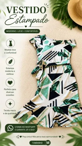 Vestido estampado
