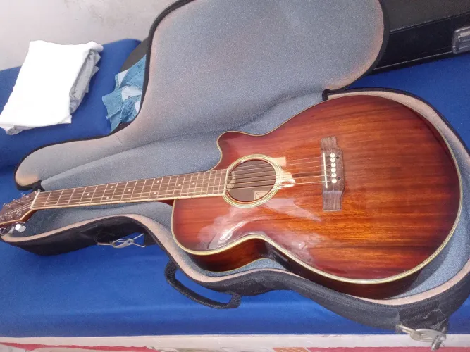 Violão jasmine ts99c tampo maciço, made in koreia