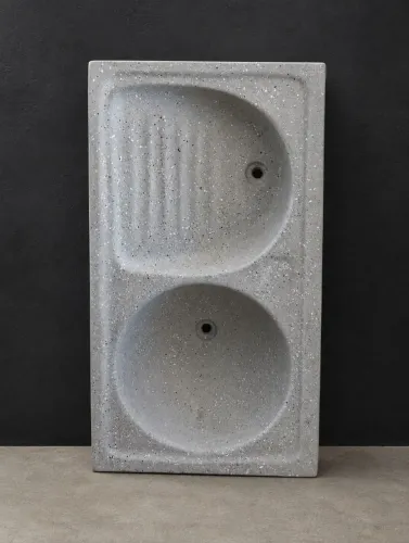 Tanque duplo de cimento 
