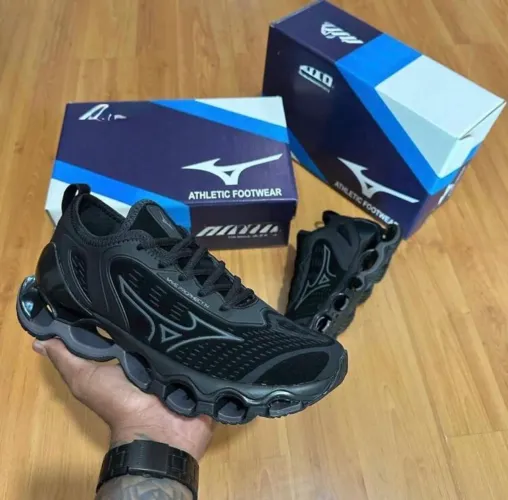 Tênis MIZUNO PRO 14 Refletivo camaleão 
