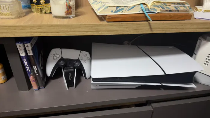 Ps5 slim digital pouco tempo de uso!