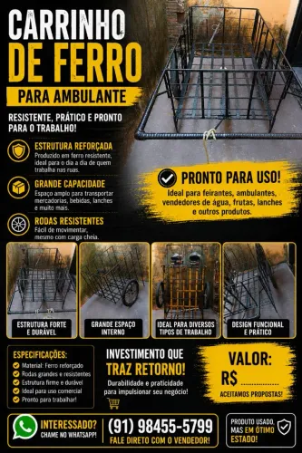 Carrinho ambulante