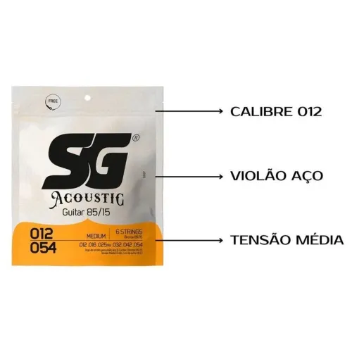 Corda de aço pra violão