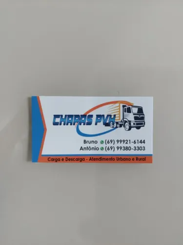 Serviço de carga e descarga.