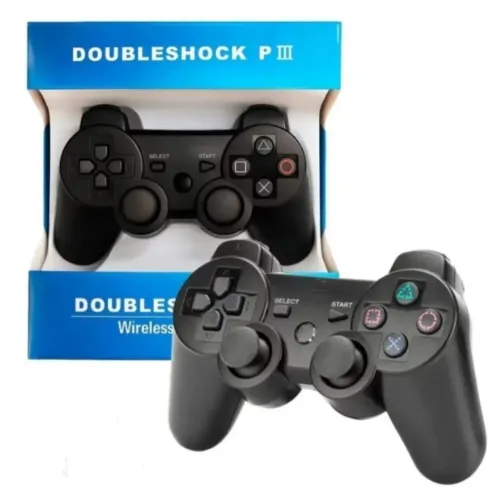 Controle ? bluetooth compatível wireless,ps3 e computador emulador 