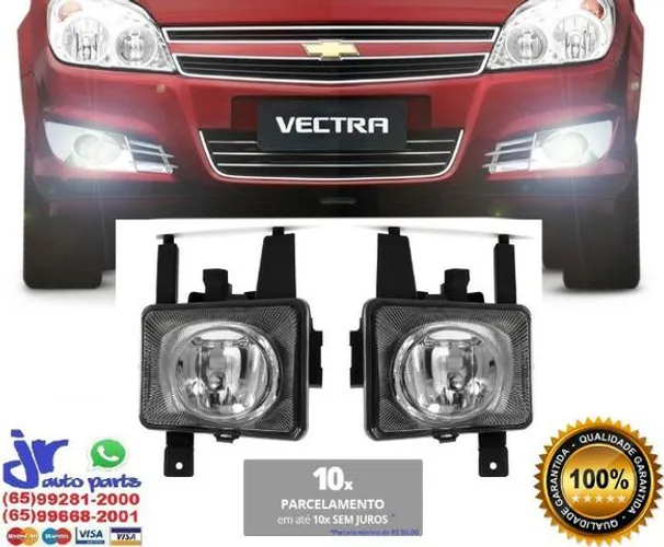 Par Farol de Milha Vectra 2006 2007 2008 2009 2010 2011