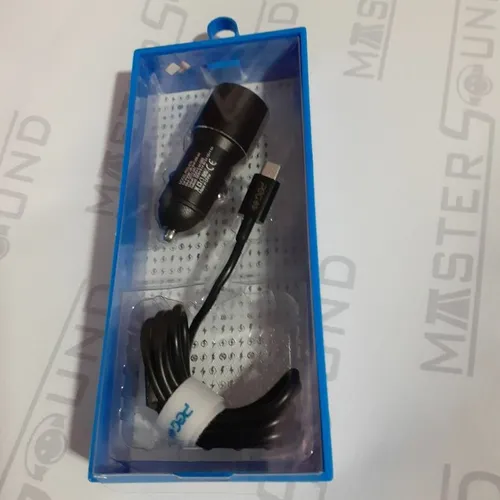 Kit carregador veícular. Com. 2 entradas usb. E Cabo com entrada V8. Novo.